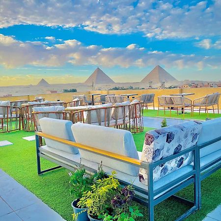 Palm Pyramids View Hotel Kafret el-Gabal Kültér fotó