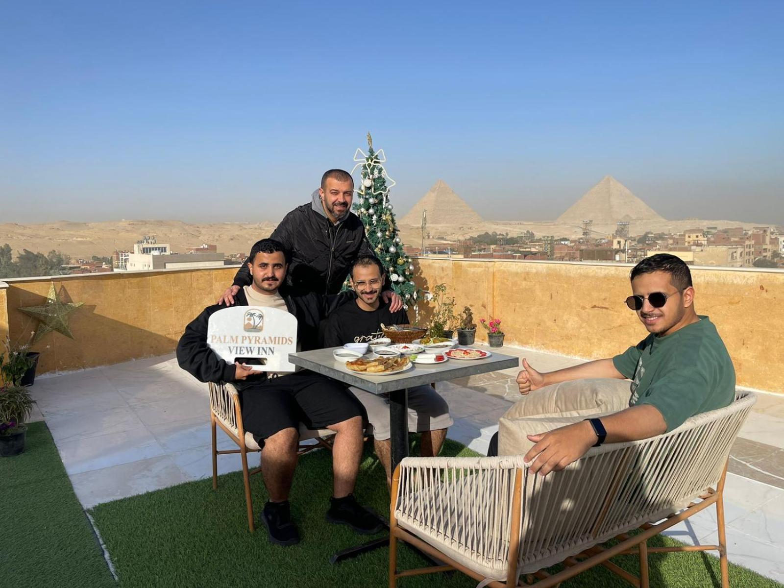 Palm Pyramids View Hotel Kafret el-Gabal Kültér fotó