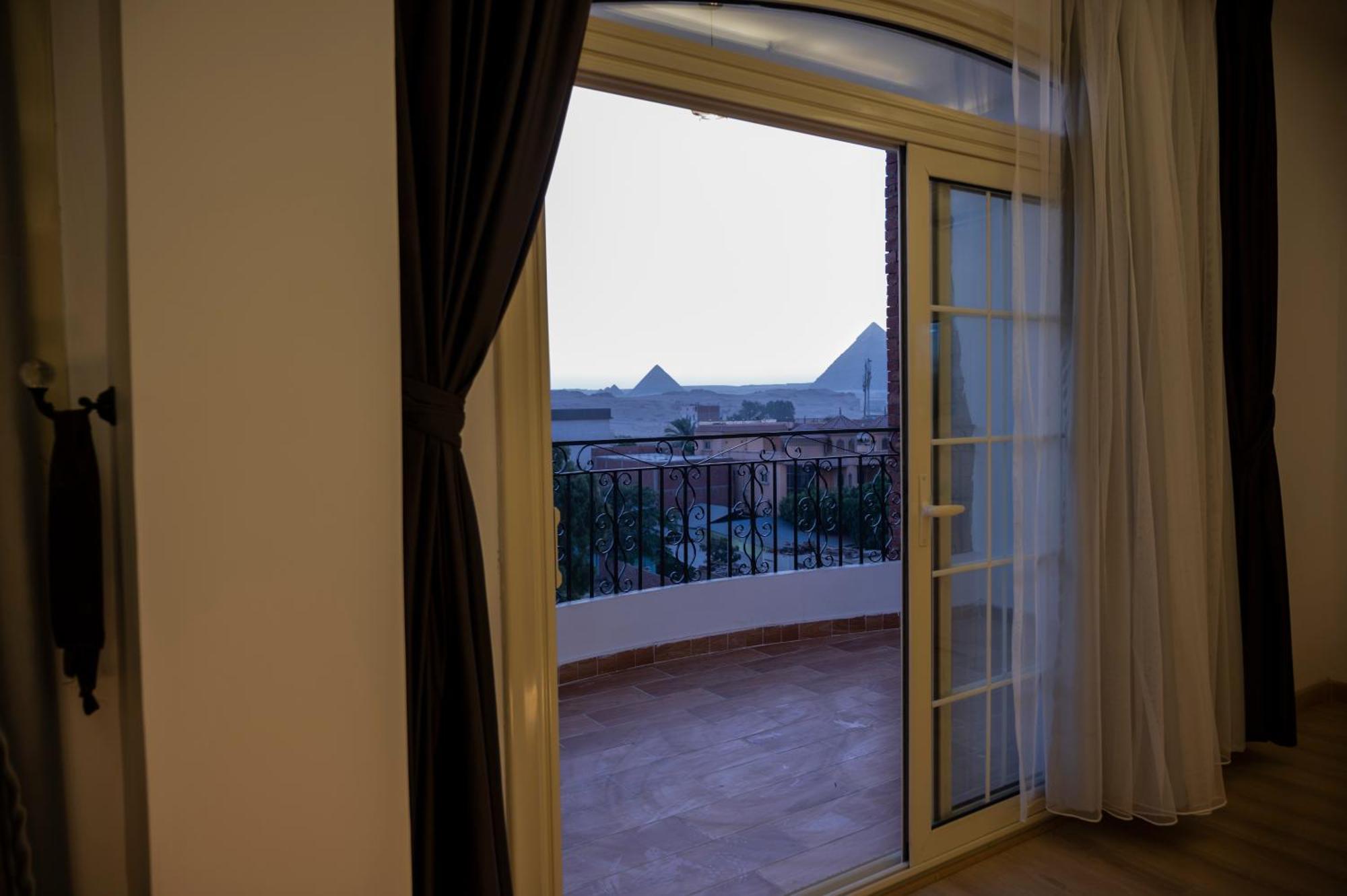 Palm Pyramids View Hotel Kafret el-Gabal Kültér fotó
