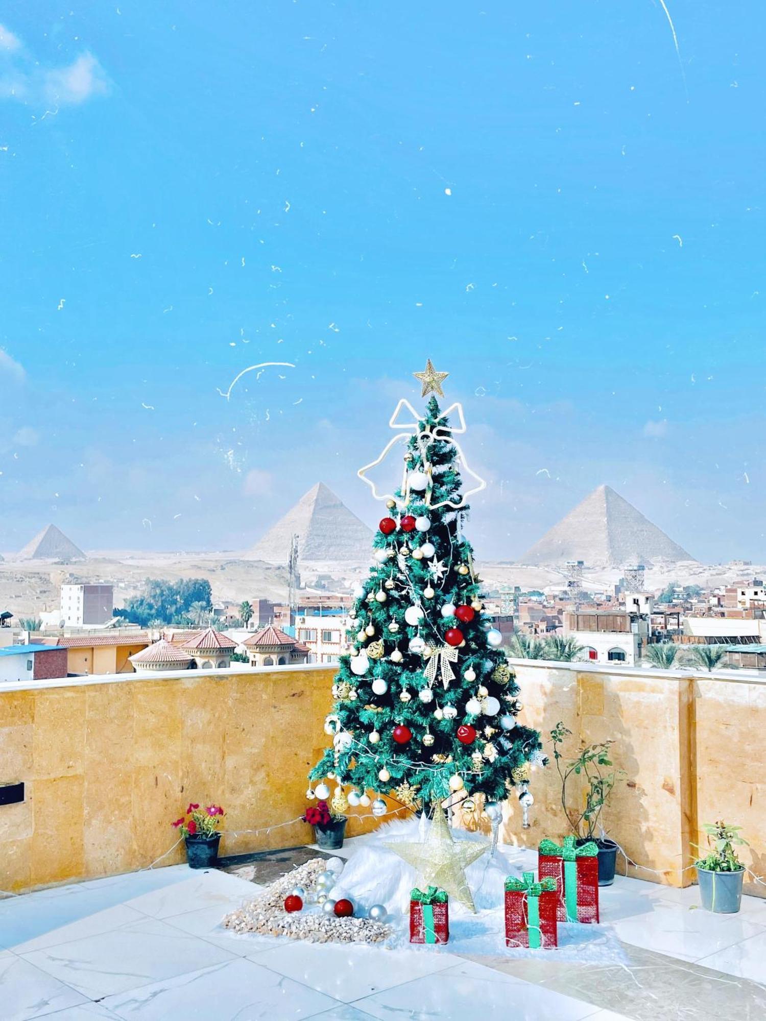 Palm Pyramids View Hotel Kafret el-Gabal Kültér fotó